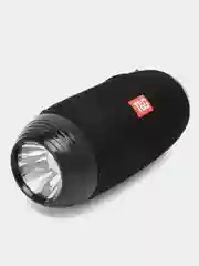 Черный портативная колонка /Беспроводная Bluetooth колонка с фонариком T&G TG-602