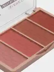 Коралловый меланж румяна сухие для лица, 4 оттенка