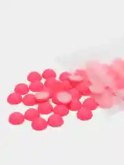 Тёмно-розовый матовые полубусины для рукоделия и бальных танцев