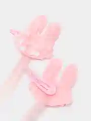 Мятный цветные пряди, косички на заколке, канекалон для волос, 2 шт
