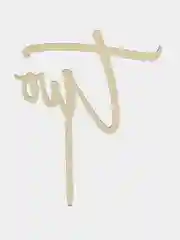 Топпер для торта "Two"