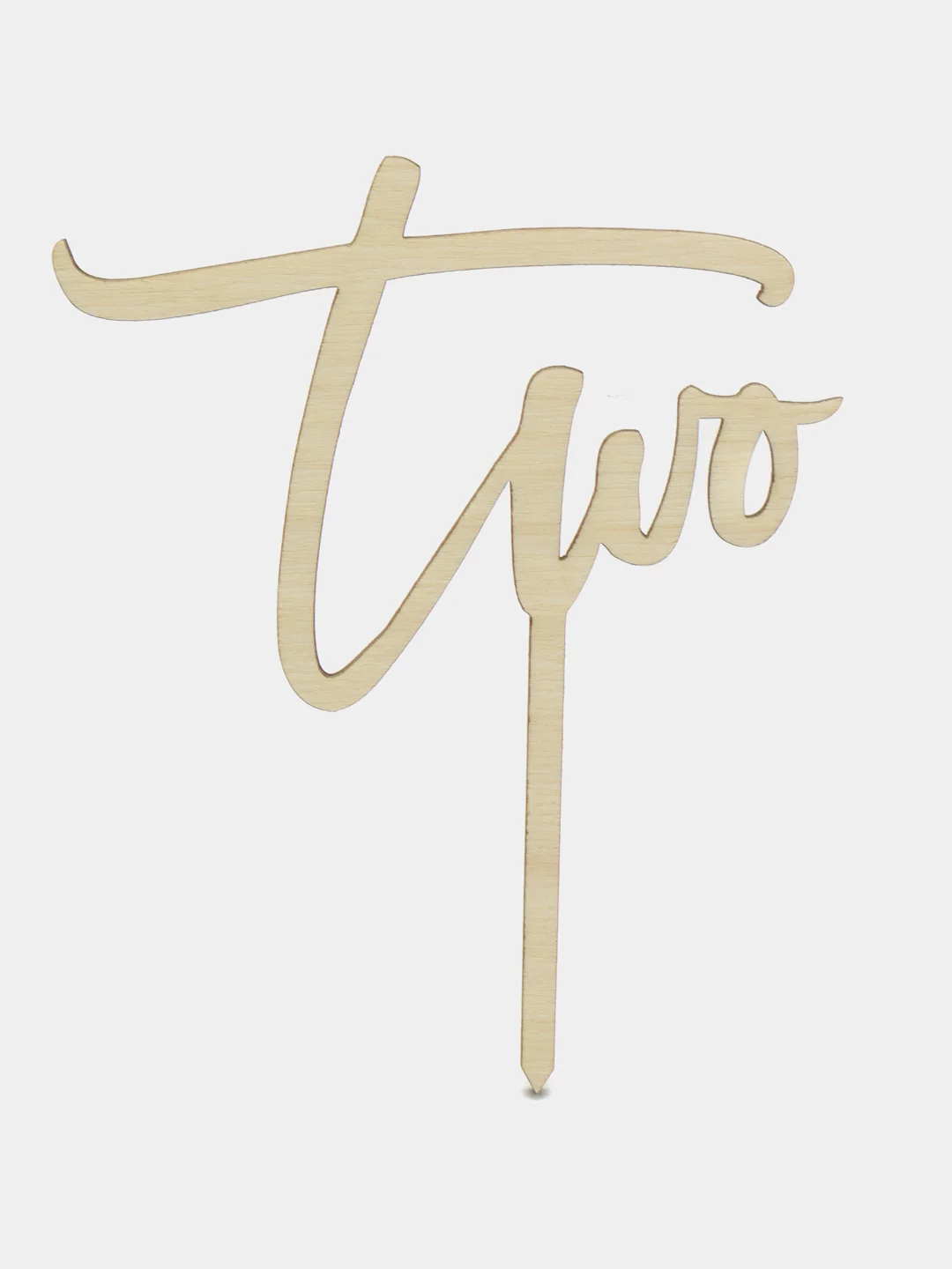 Топпер для торта "Two"
