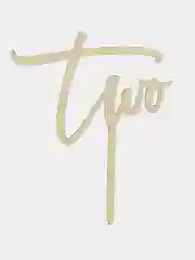 Топпер для торта "Two"