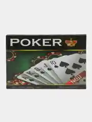 Карты игральные, пластиковые, Poker