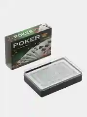 Карты игральные, пластиковые, Poker