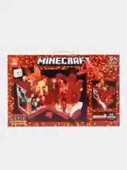 Красный конструктор майнкрафт, дом на дереве, деревня Minecraft, дракон, остров сокровищ, крепость