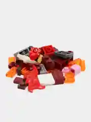 Красный конструктор майнкрафт, дом на дереве, деревня Minecraft, дракон, остров сокровищ, крепость
