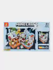 Лазурный конструктор майнкрафт, дом на дереве, деревня Minecraft, дракон, остров сокровищ, крепость
