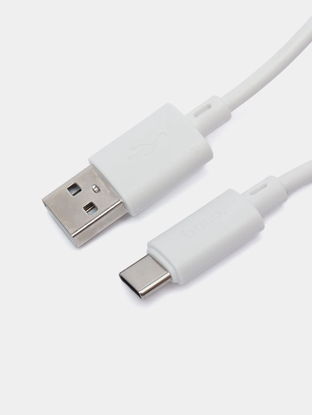 Белый кабель USB на Type-C Hoco X88