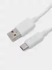 Белый кабель USB на Type-C Hoco X88