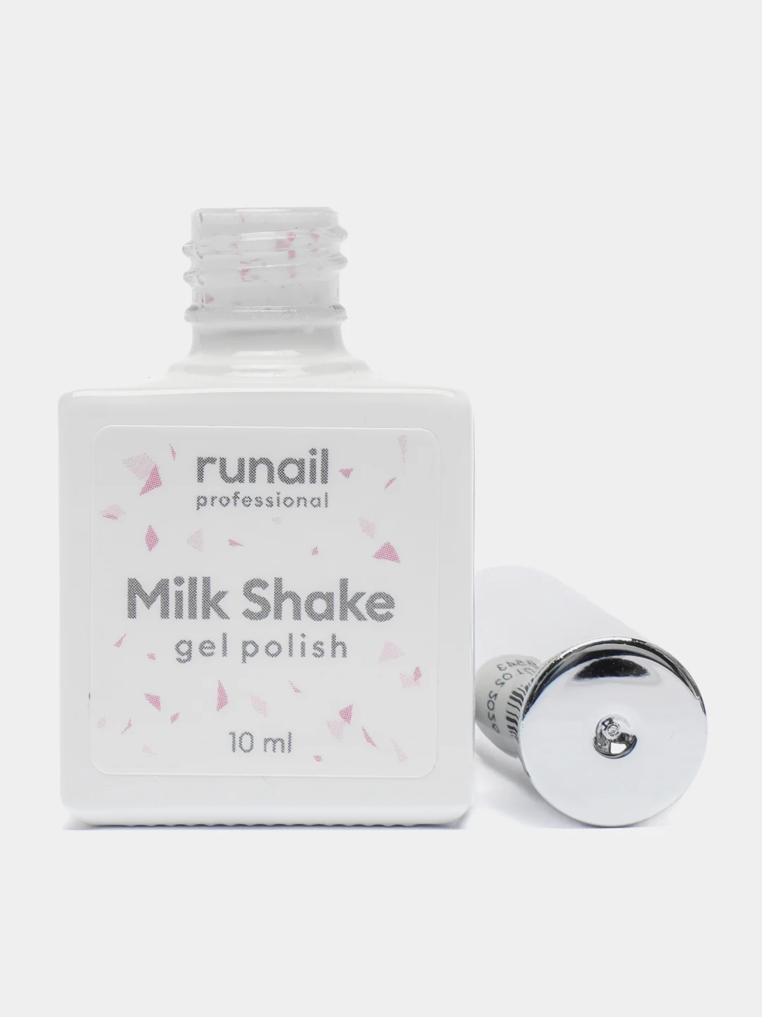 Аметистовый гель-лак с поталью Milk Shake/гель лак для ногтей/гель лак для маникюра и педикюра, 10 мл