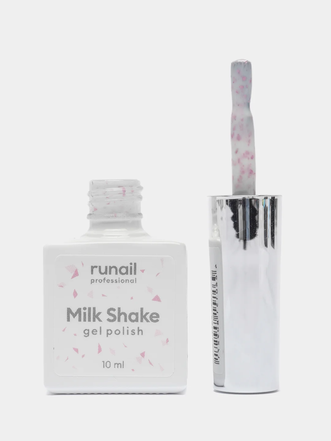 Аметистовый гель-лак с поталью Milk Shake/гель лак для ногтей/гель лак для маникюра и педикюра, 10 мл
