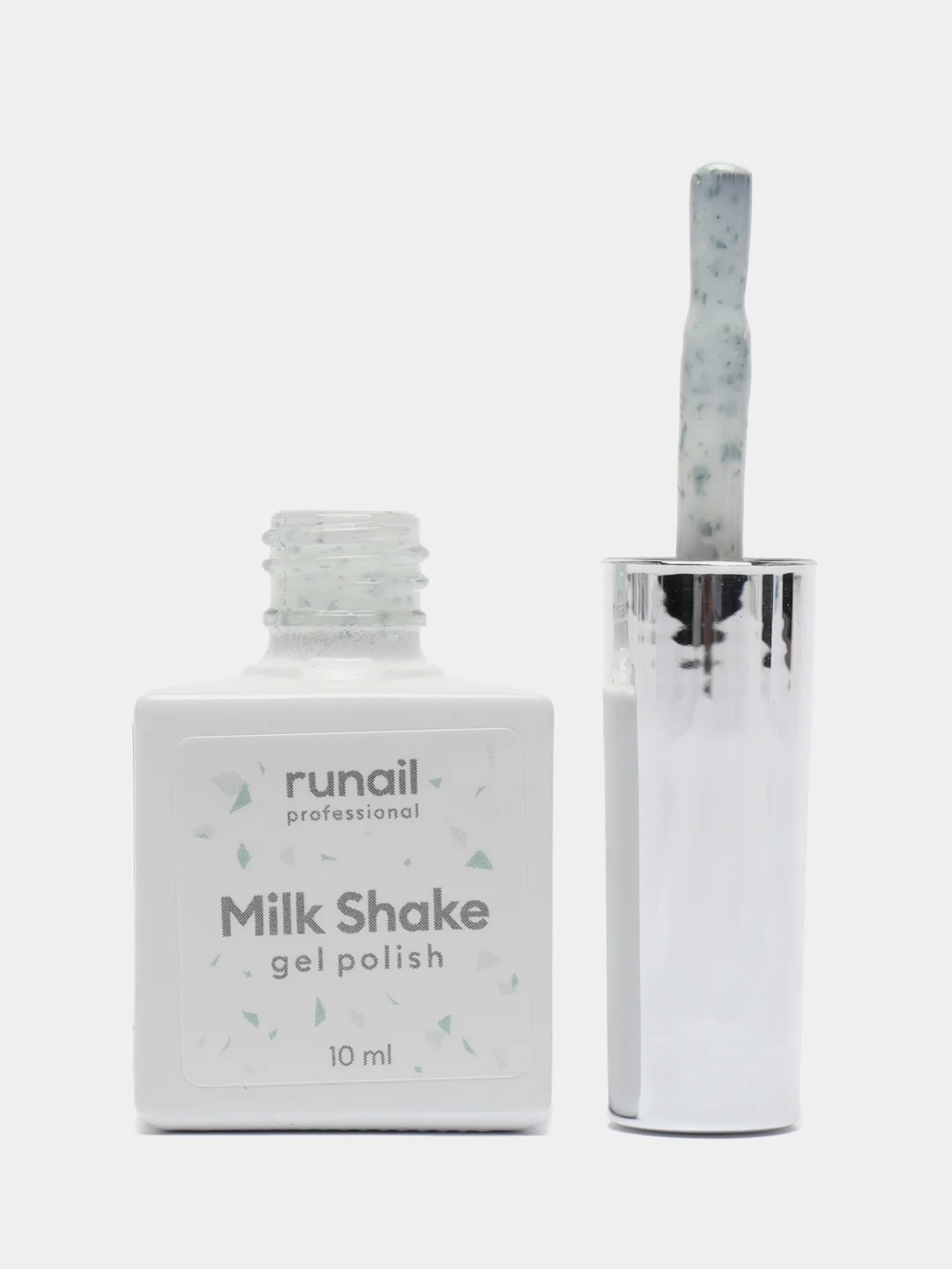Ледяной гель-лак с поталью Milk Shake/гель лак для ногтей/гель лак для маникюра и педикюра, 10 мл