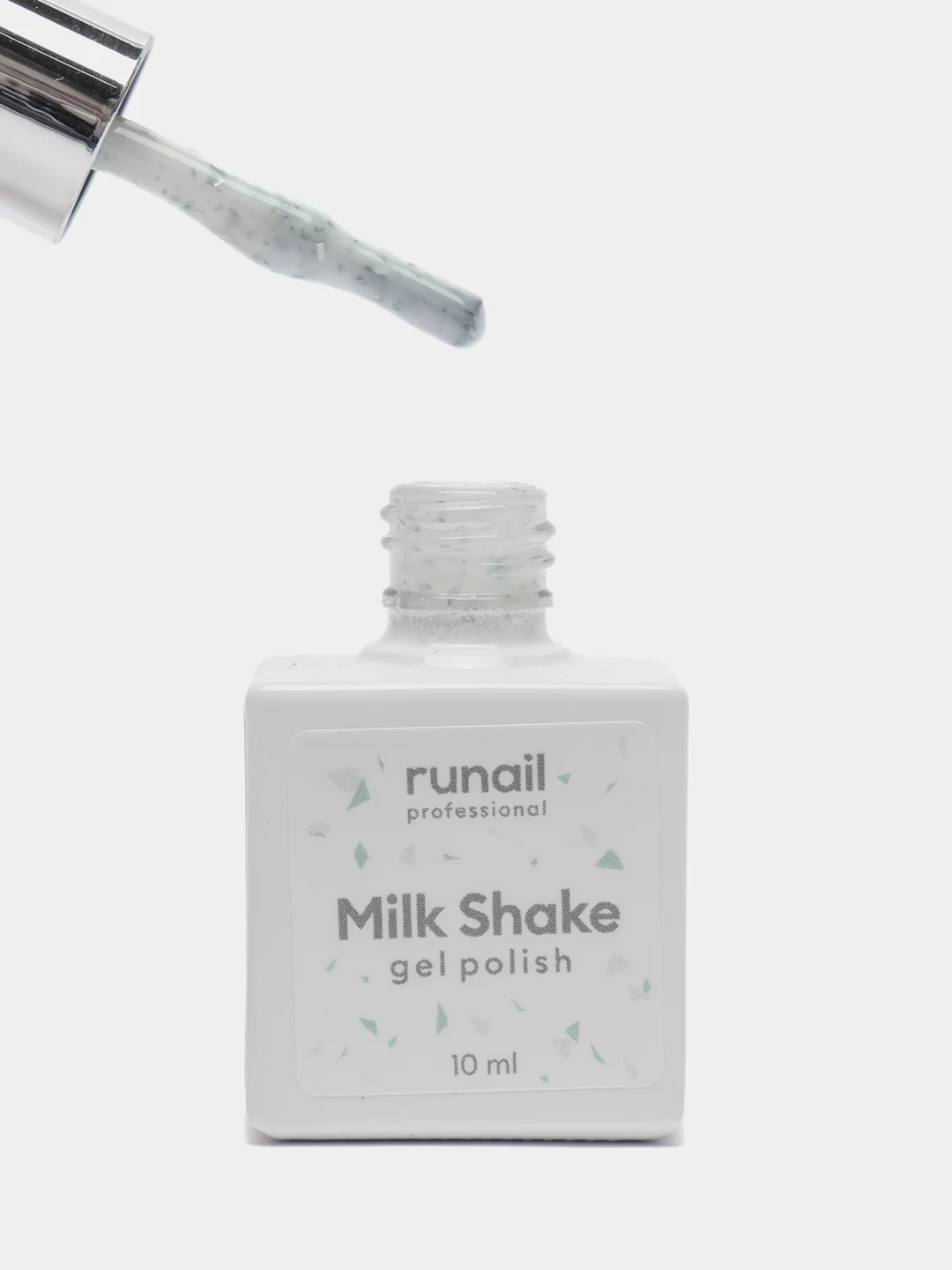 Ледяной гель-лак с поталью Milk Shake/гель лак для ногтей/гель лак для маникюра и педикюра, 10 мл