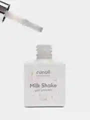 Розовый гель-лак с поталью Milk Shake/гель лак для ногтей/гель лак для маникюра и педикюра, 10 мл