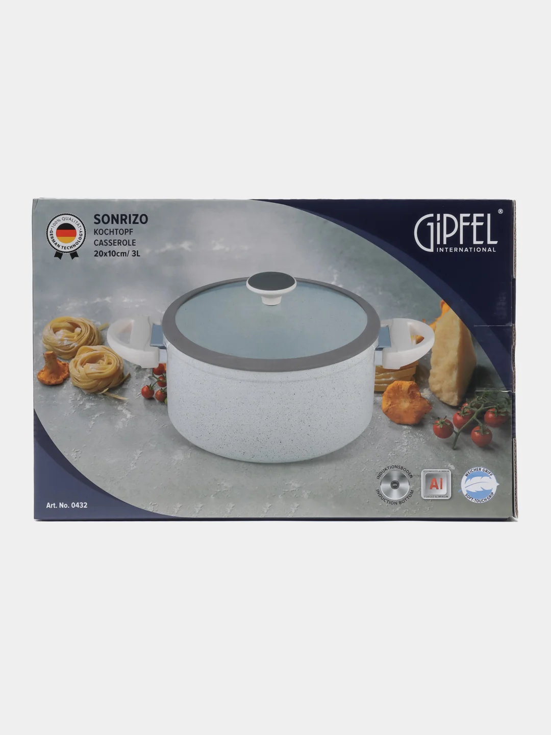 Алюминиевая кастрюля Gipfel Sonrizo