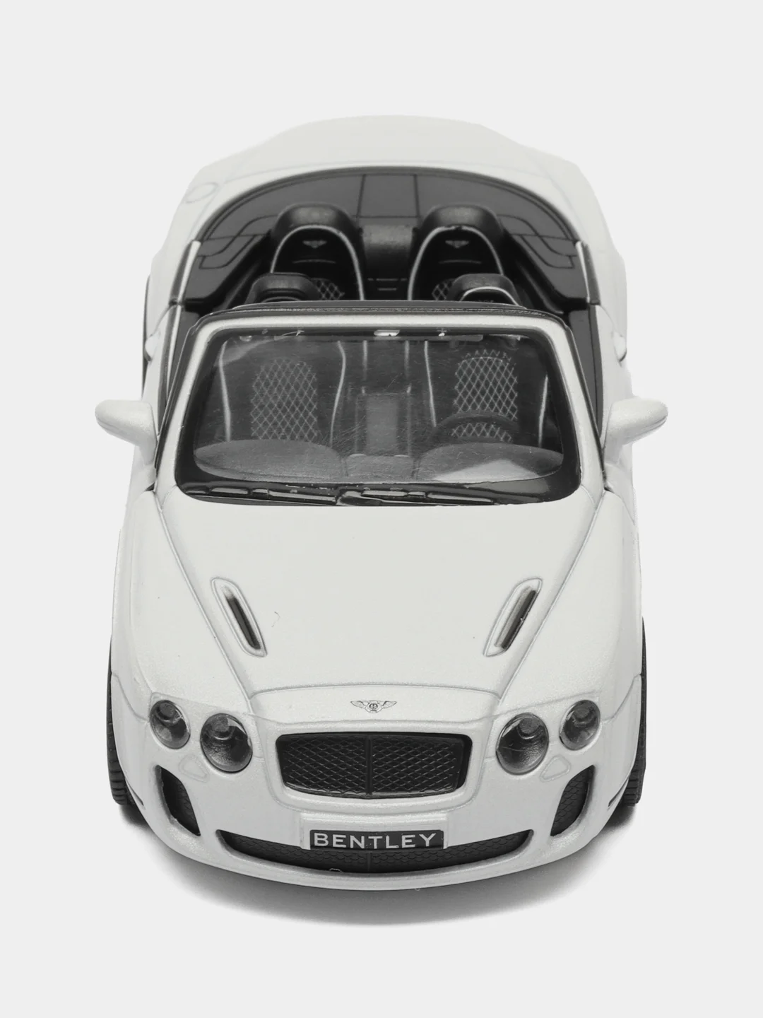 Белый машинка металлическая Bentley Continental Supersports Convertible KT5353D 1:38 /Kinsmart/