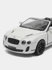 Белый машинка металлическая Bentley Continental Supersports Convertible KT5353D 1:38 /Kinsmart/
