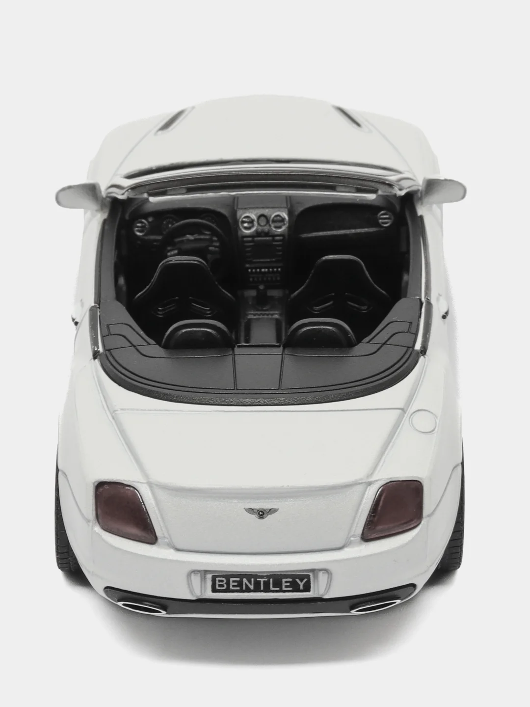 Белый машинка металлическая Bentley Continental Supersports Convertible KT5353D 1:38 /Kinsmart/