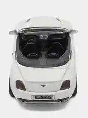 Белый машинка металлическая Bentley Continental Supersports Convertible KT5353D 1:38 /Kinsmart/