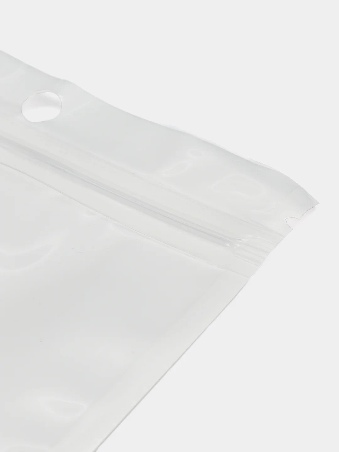 Белый пакет трёхшовный зип лок 50, упаковочные Zip Lock, грипперы с прозрачной стороной, окошком