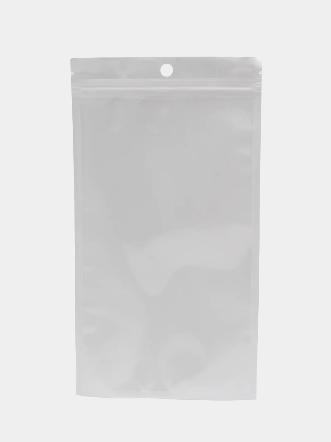 Белый пакет трёхшовный зип лок 50, упаковочные Zip Lock, грипперы с прозрачной стороной, окошком