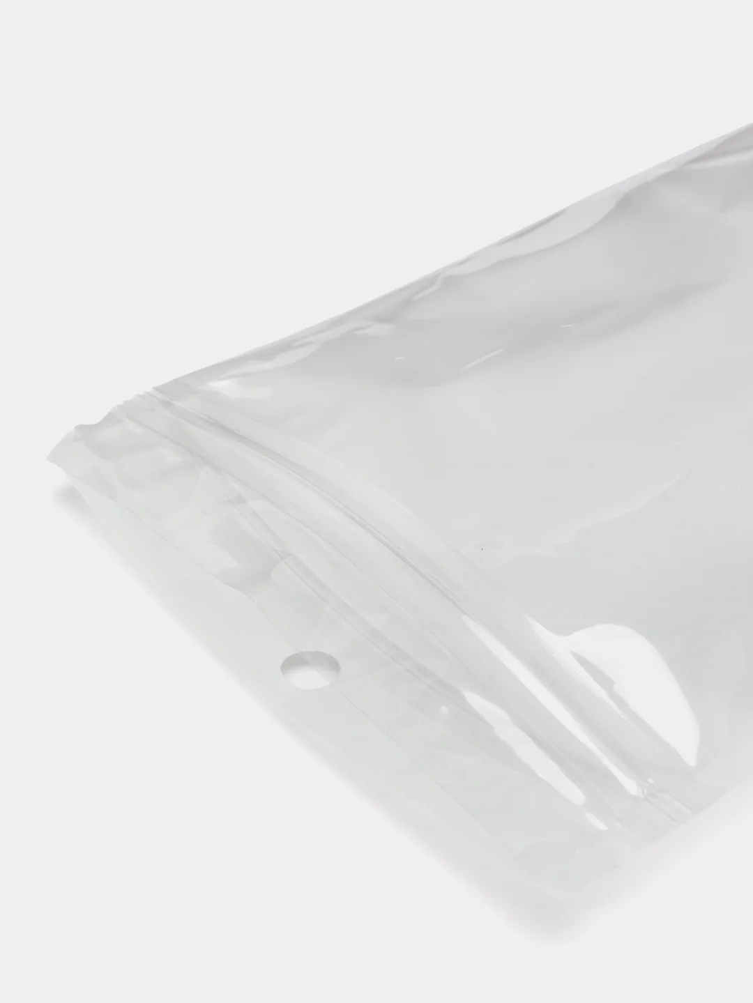 Белый пакет трёхшовный зип лок 50, упаковочные Zip Lock, грипперы с прозрачной стороной, окошком