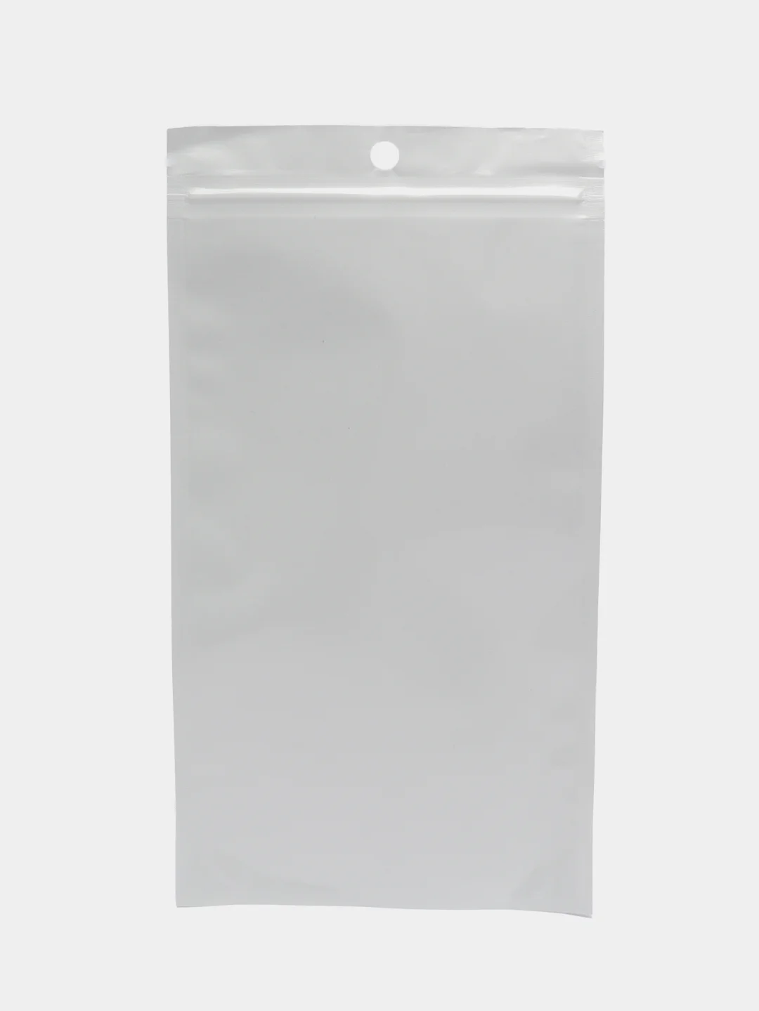 Белый пакет трёхшовный зип лок 50, упаковочные Zip Lock, грипперы с прозрачной стороной, окошком
