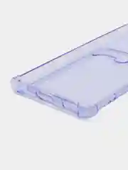 Лавандовый чехол противоударный Honor 70 / Хонор 70, прозрачный, с карманом для карты