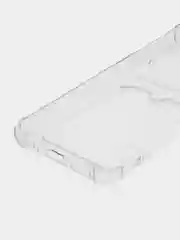 Марсала чехол Xiaomi Redmi 10C / Poco C40, Поко С40 прозрачный противоударный с карманом для карты