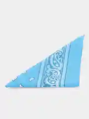 Небесно-голубой бандана