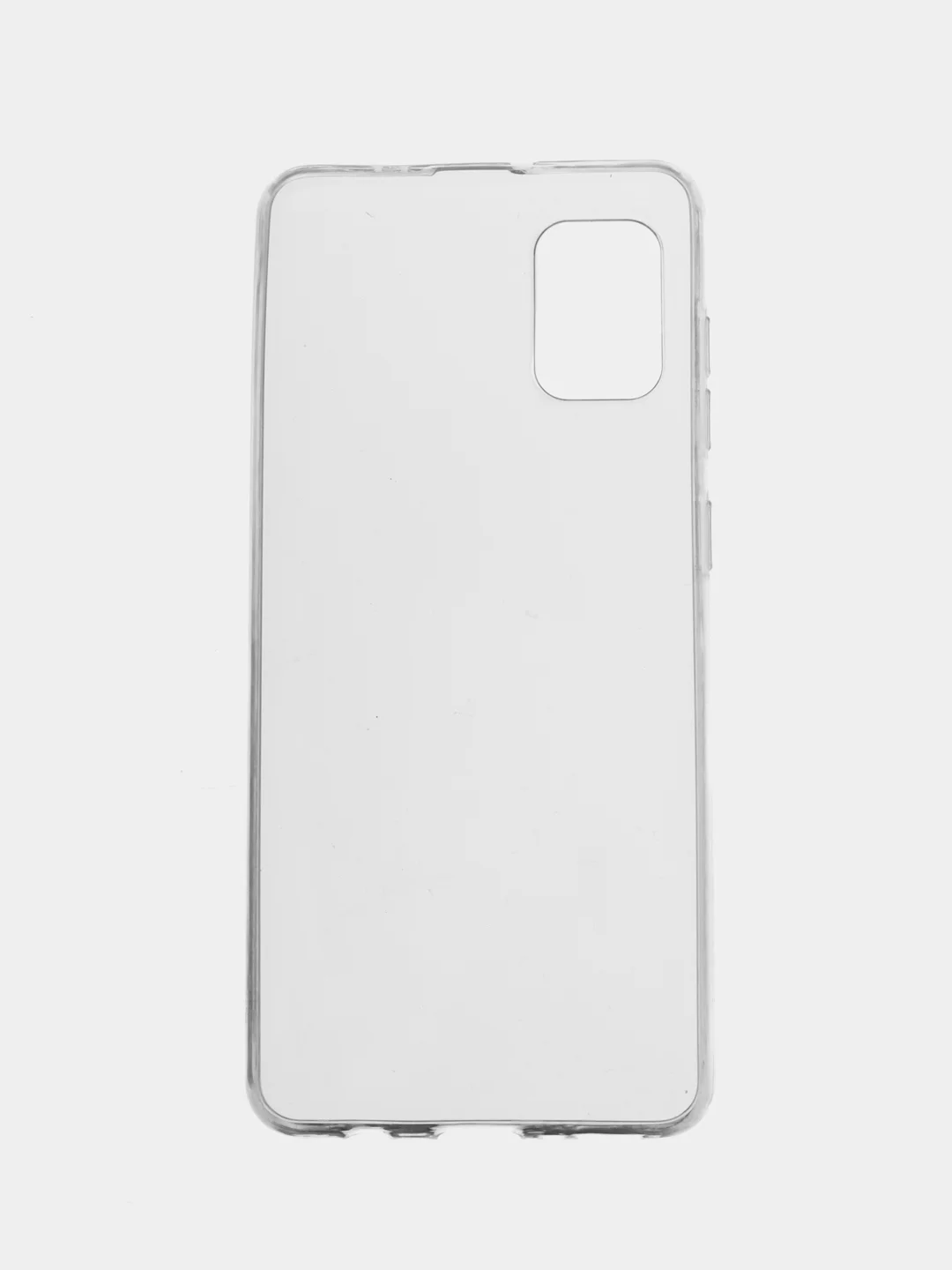 Прозрачный чехол силиконовый для Samsung Galaxy A31, накладка, бампер, прозрачный, Gresso