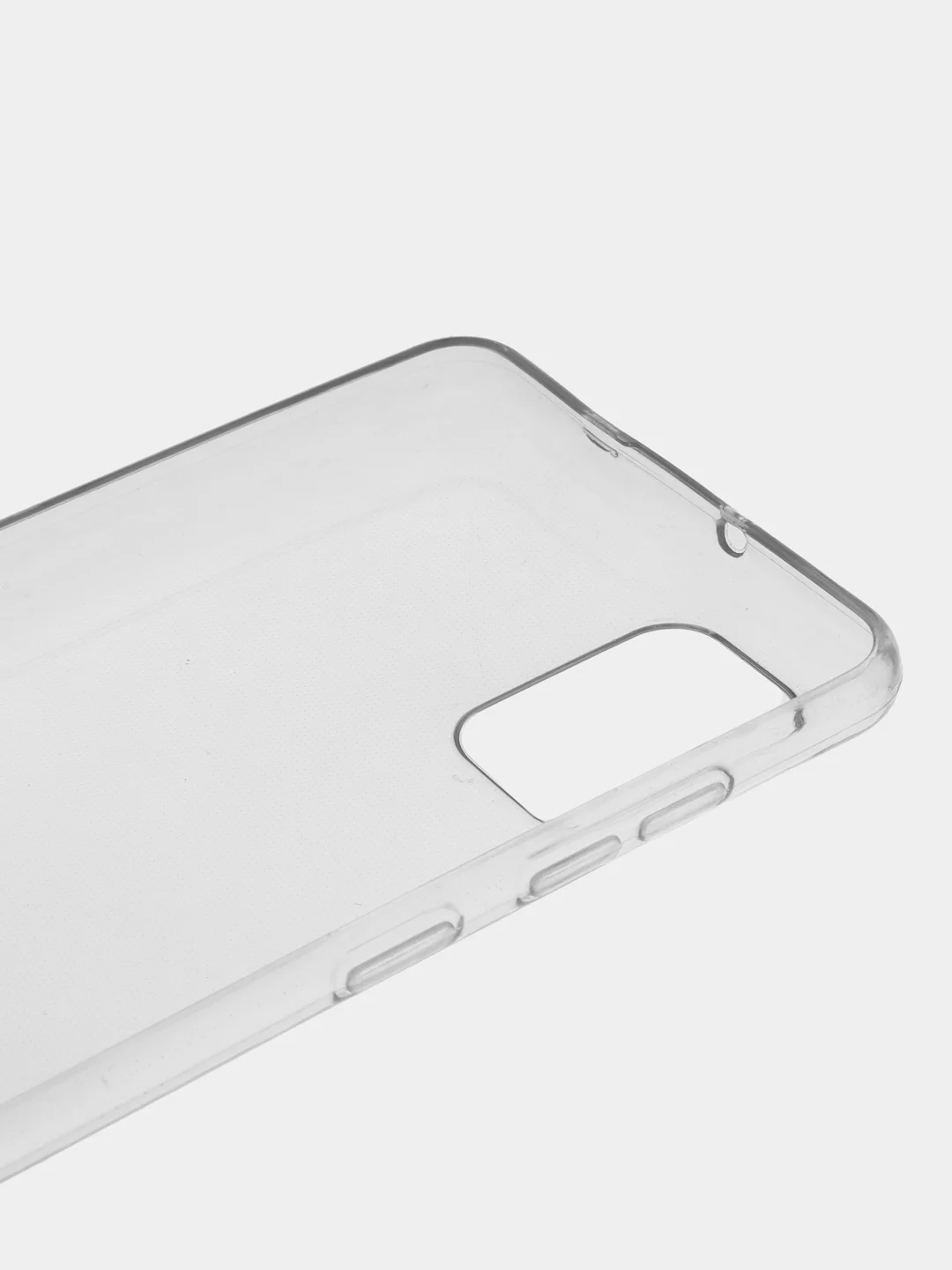 Прозрачный чехол силиконовый для Samsung Galaxy A31, накладка, бампер, прозрачный, Gresso