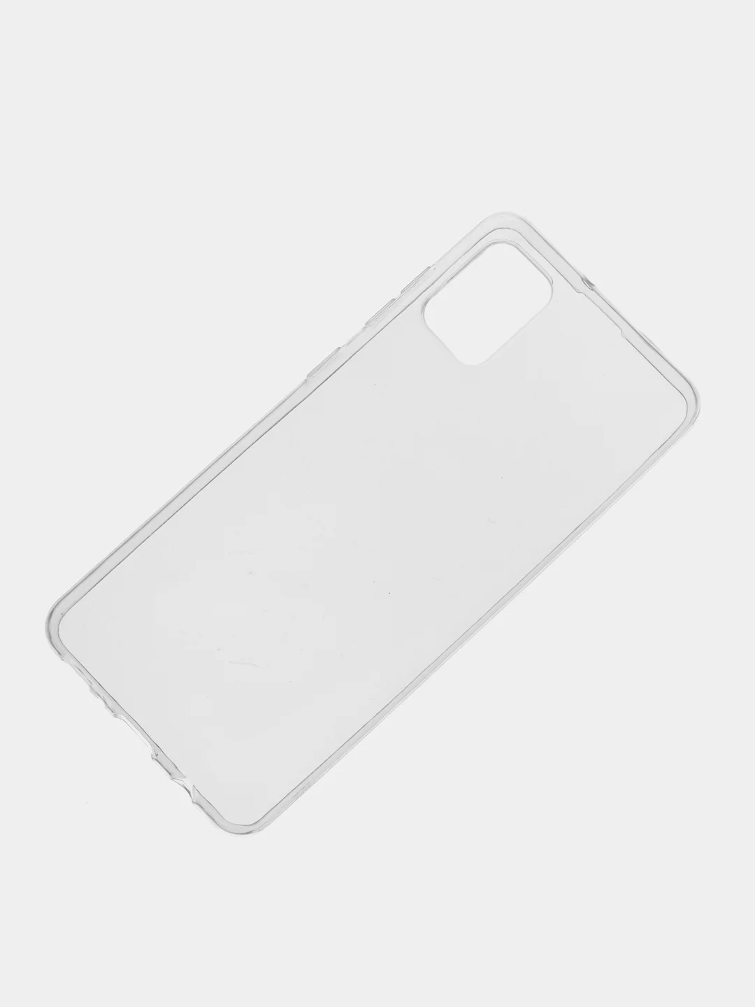 Прозрачный чехол силиконовый для Samsung Galaxy A31, накладка, бампер, прозрачный, Gresso