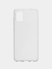 Чехол силиконовый для Samsung Galaxy A31, накладка, бампер, прозрачный, Gresso
