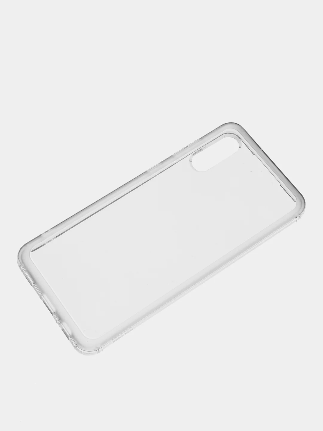 Прозрачный чехол силиконовый для Samsung Galaxy A02 Soft Clear Cover накладка бампер прозрачный