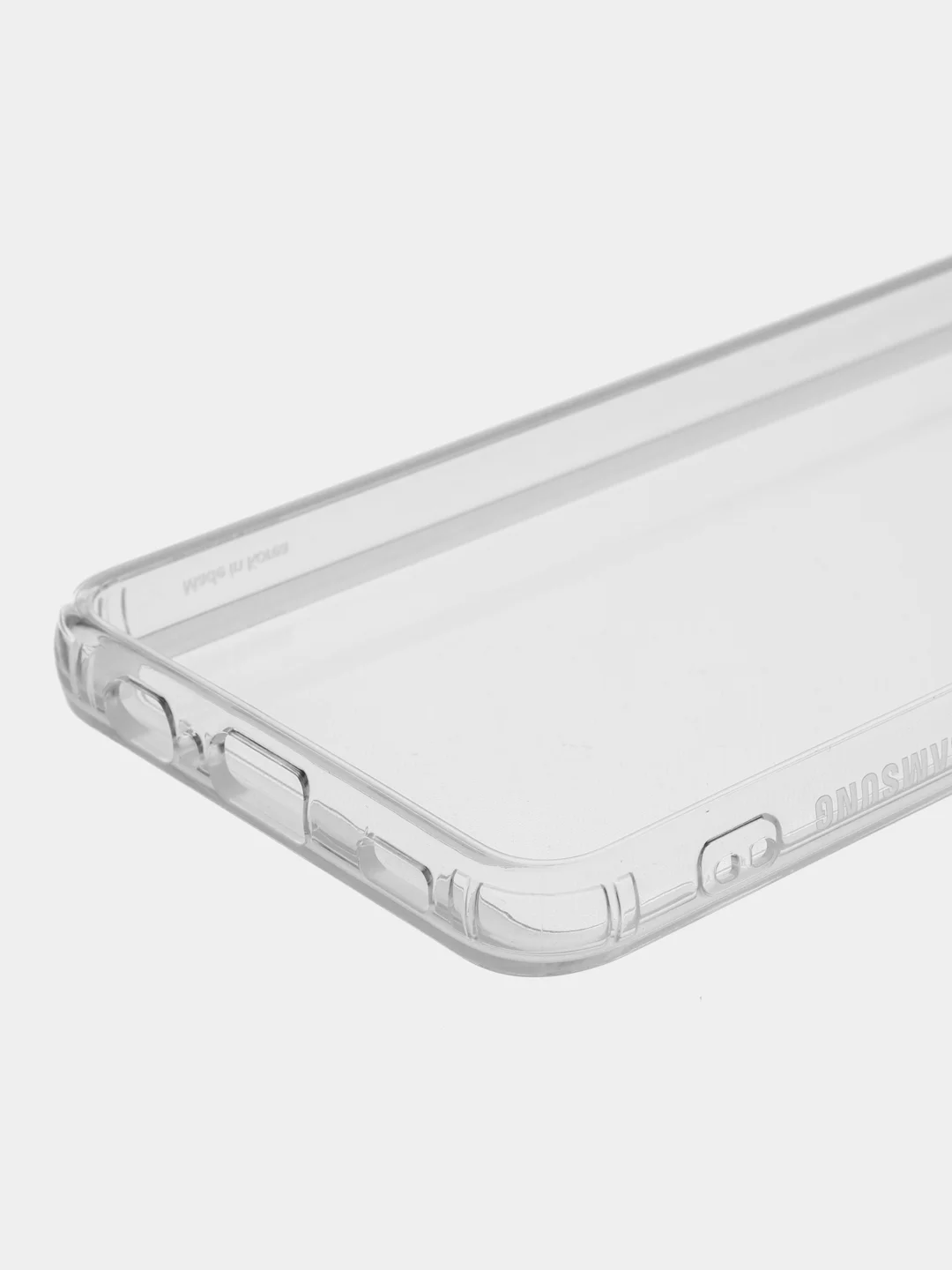 Прозрачный чехол силиконовый для Samsung Galaxy A02 Soft Clear Cover накладка бампер прозрачный