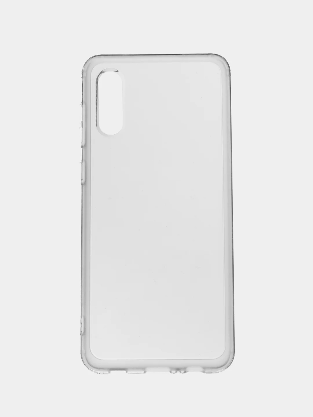 Прозрачный чехол силиконовый для Samsung Galaxy A02 Soft Clear Cover накладка бампер прозрачный