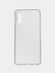 Прозрачный чехол силиконовый для Samsung Galaxy A02 Soft Clear Cover накладка бампер прозрачный