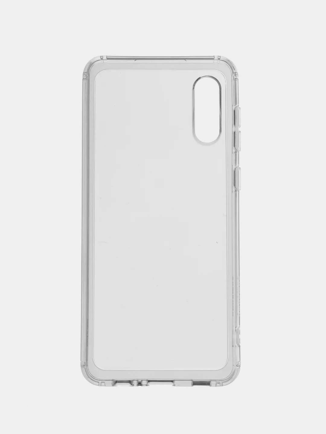 Прозрачный чехол силиконовый для Samsung Galaxy A02 Soft Clear Cover накладка бампер прозрачный