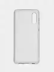 Прозрачный чехол силиконовый для Samsung Galaxy A02 Soft Clear Cover накладка бампер прозрачный