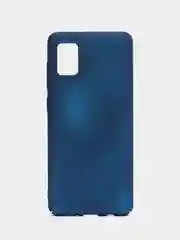Синий чехол пластиковый для Samsung Galaxy A31 накладка бампер, синий, Gresso