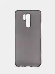 Черный чехол силиконовый для Xiaomi Redmi 9 Super Slim, накладка, бампер, RedLine iBox