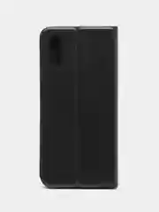 Черный чехол-книжка экокожа для Samsung Galaxy A02 Book Cover черный RedLine