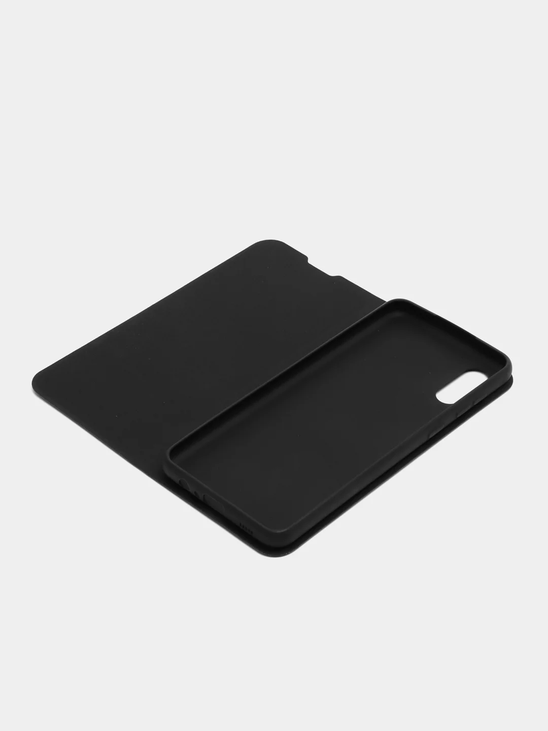 Черный чехол-книжка экокожа для Samsung Galaxy A02 Book Cover черный RedLine