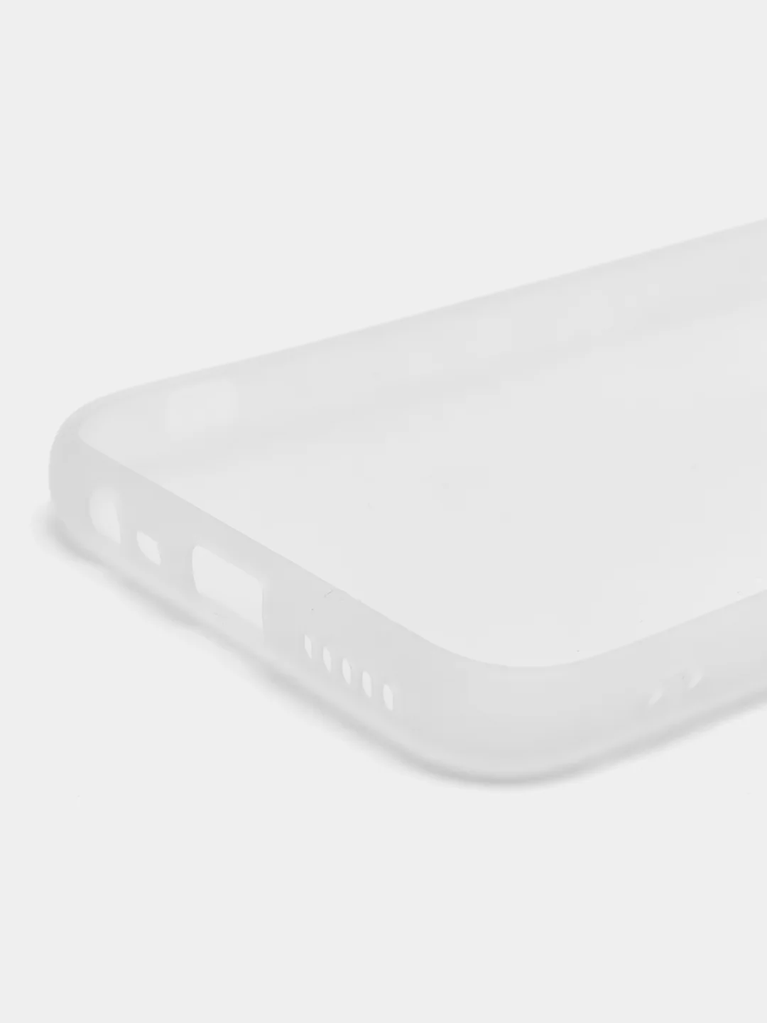 Белый чехол силиконовый для Xiaomi Redmi 8 накладка бампер LuxCase