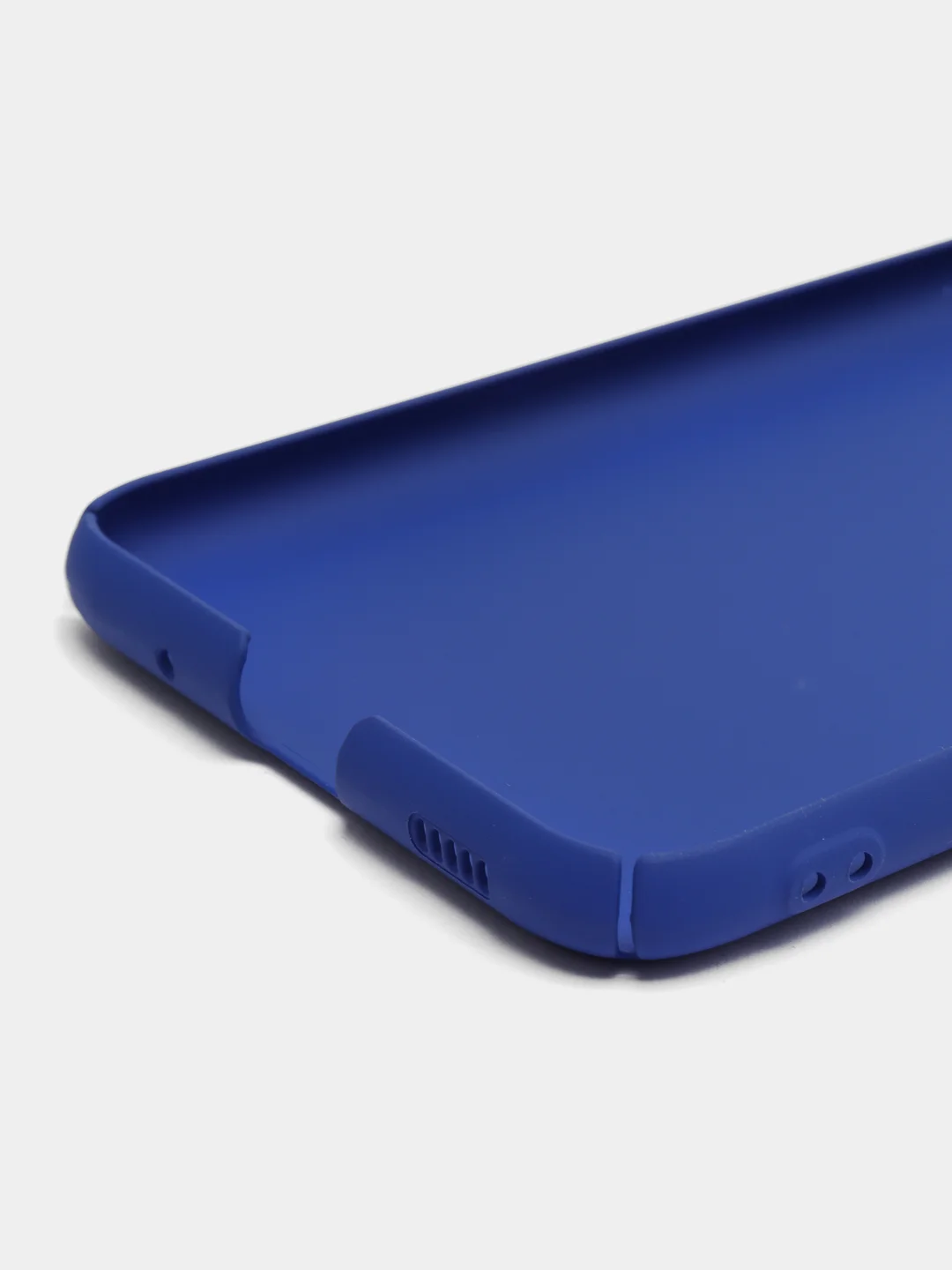 Синий чехол пластиковый для Samsung Galaxy A11, накладка бампер, синий, LuxCase