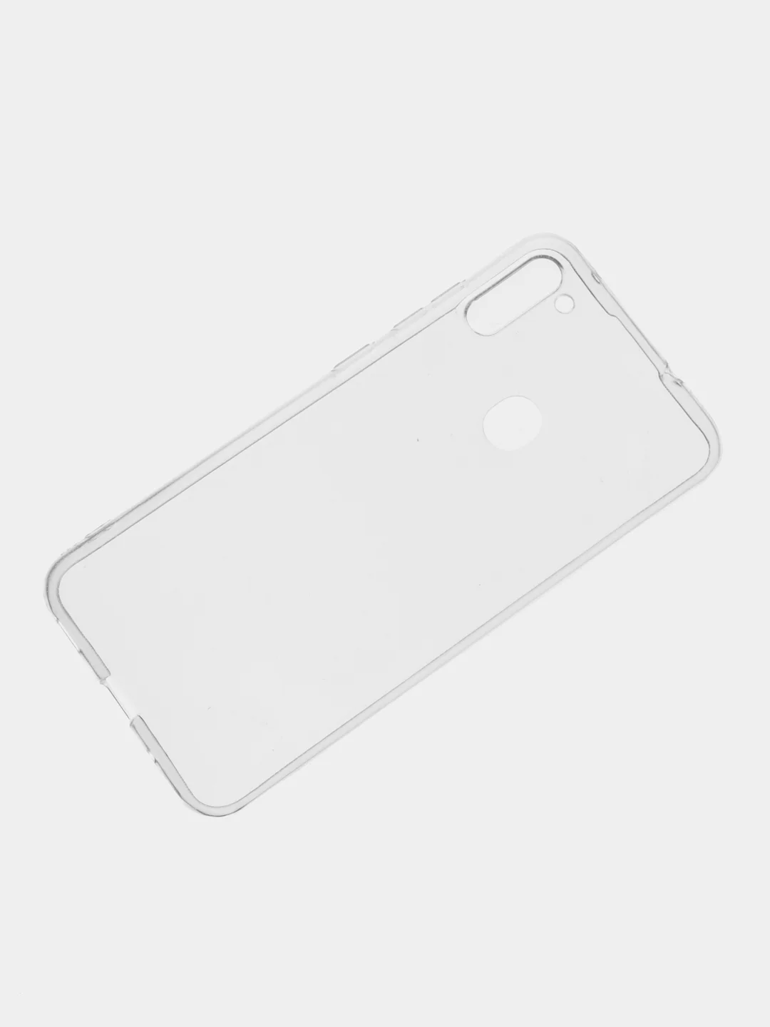 Прозрачный чехол силиконовый для Samsung Galaxy A11 накладка бампер прозрачный RedLine
