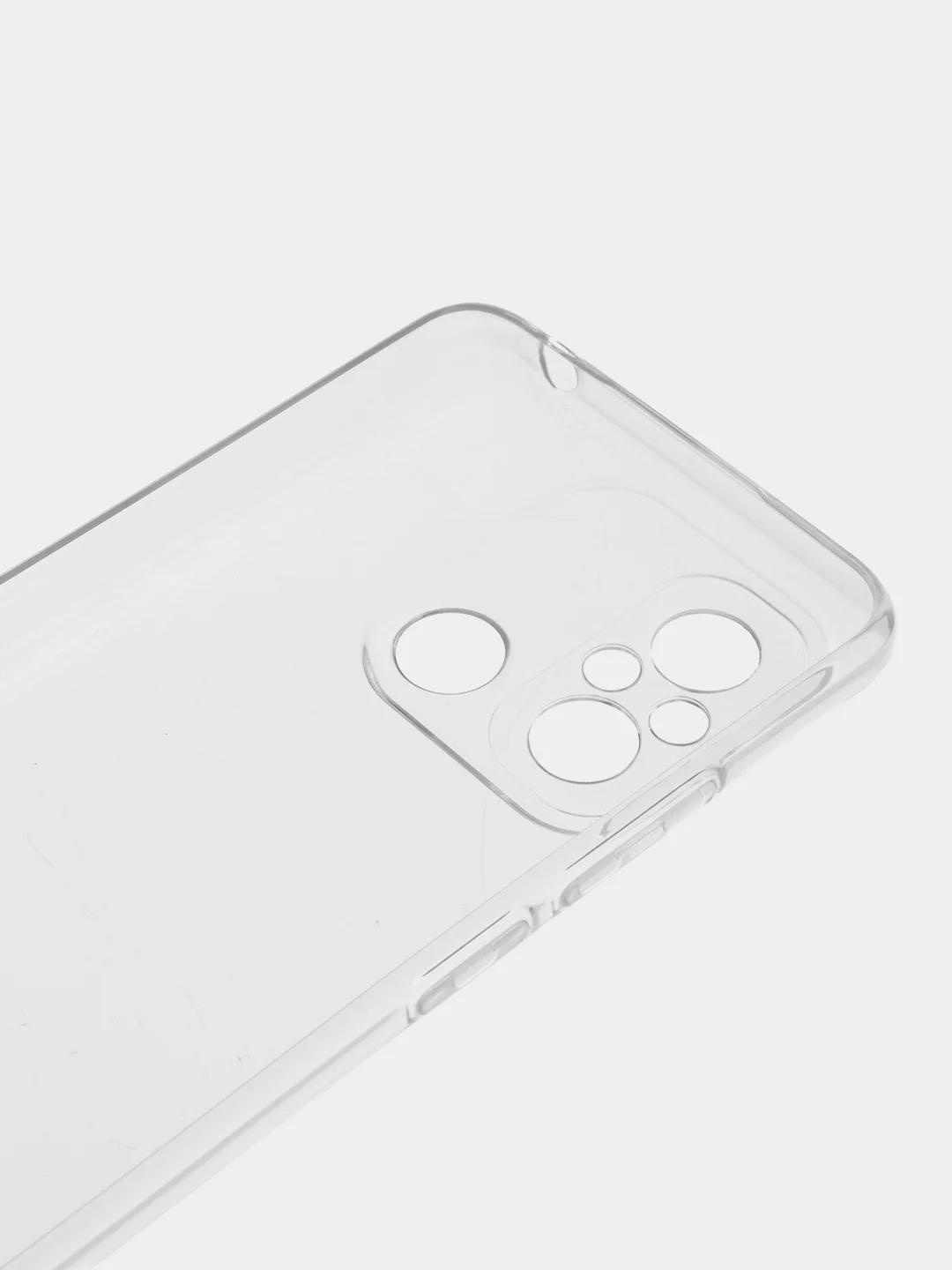 Чехол силиконовый для Xiaomi Redmi 12C прозрачный, Borasco