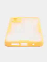 Желтый чехол Bubble Slim Case для Xiaomi Redmi 9/9a/9c/9t/10X/NOTE8/9/10/9S/POCO X3/M3/MI10T